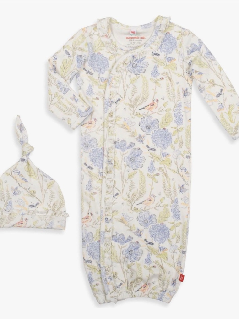 Magnetic Me Blossom Floral Gown & Hat Set